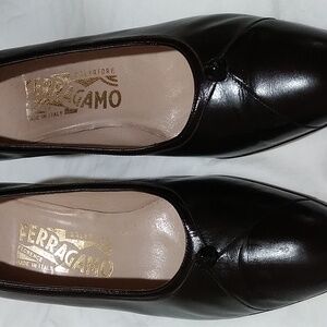 Ferragamo Brown Leather shoes 8AAA